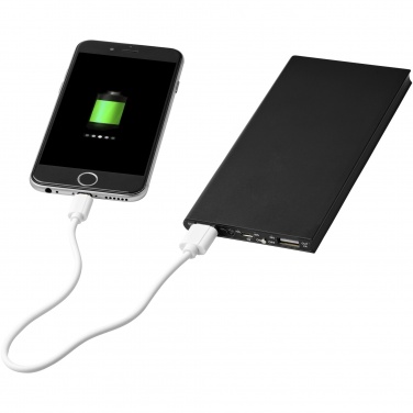 Logotrade ärikingituse foto: Plaat 8000 mAh alumiiniumist akupank