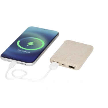 Logotrade reklaamtoote foto: Asama 5000 mAh nisuõlgedest elektripank