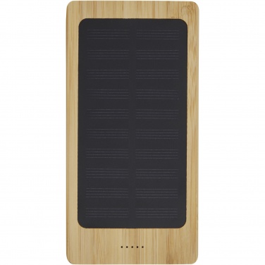 Logo trade firmakingituse pilt: Akupank Alata 8000 mAh bambusest päikesepank