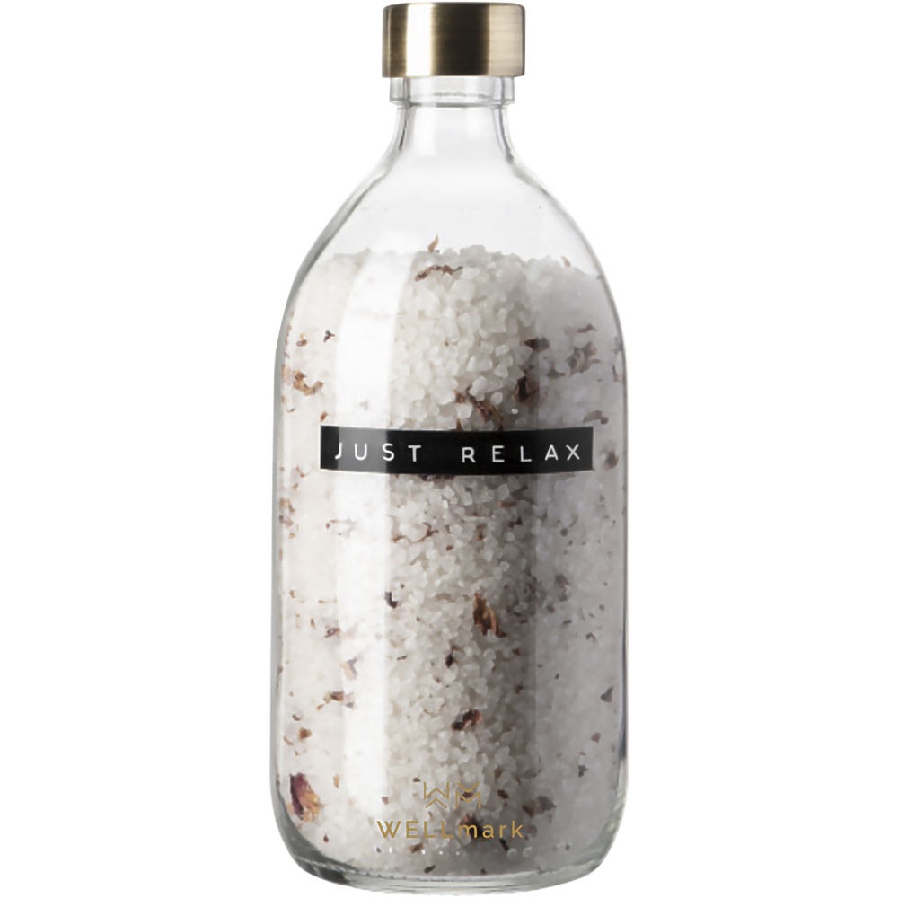 Logotrade ärikingid pilt: Wellmark Just Relax 500 ml vannisool – roosilõhn