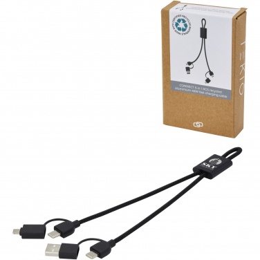 Logo trade reklaamkingituse pilt: Connect 6-ühes RCS 45 W kiirlaadimis- ja andmeedastuskaabel