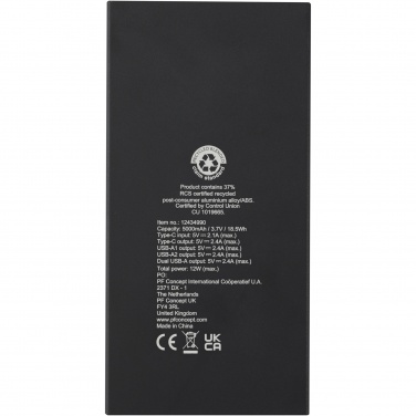 Logotrade ärikingi foto: Connect 5000 mAh taaskasutatud alumiiniumist akupank