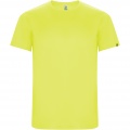 Imola lühikeste varrukatega laste spordisärk, Fluor Kollane