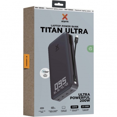 Logo trade ärikingitused foto: Xtorm XB403 Titan Ultra 27 000 mAh 200 W sülearvuti toitepank