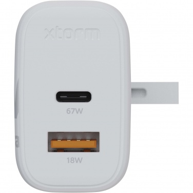 Logotrade ärikingid pilt: Xtorm XEC067G GaN² Ultra 67W seinalaadija - Ühendkuningriigi pistik