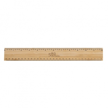 Logo trade ärikingi pilt: Timbersoni eriti paks 30 cm kahepoolne bambusest joonlaud