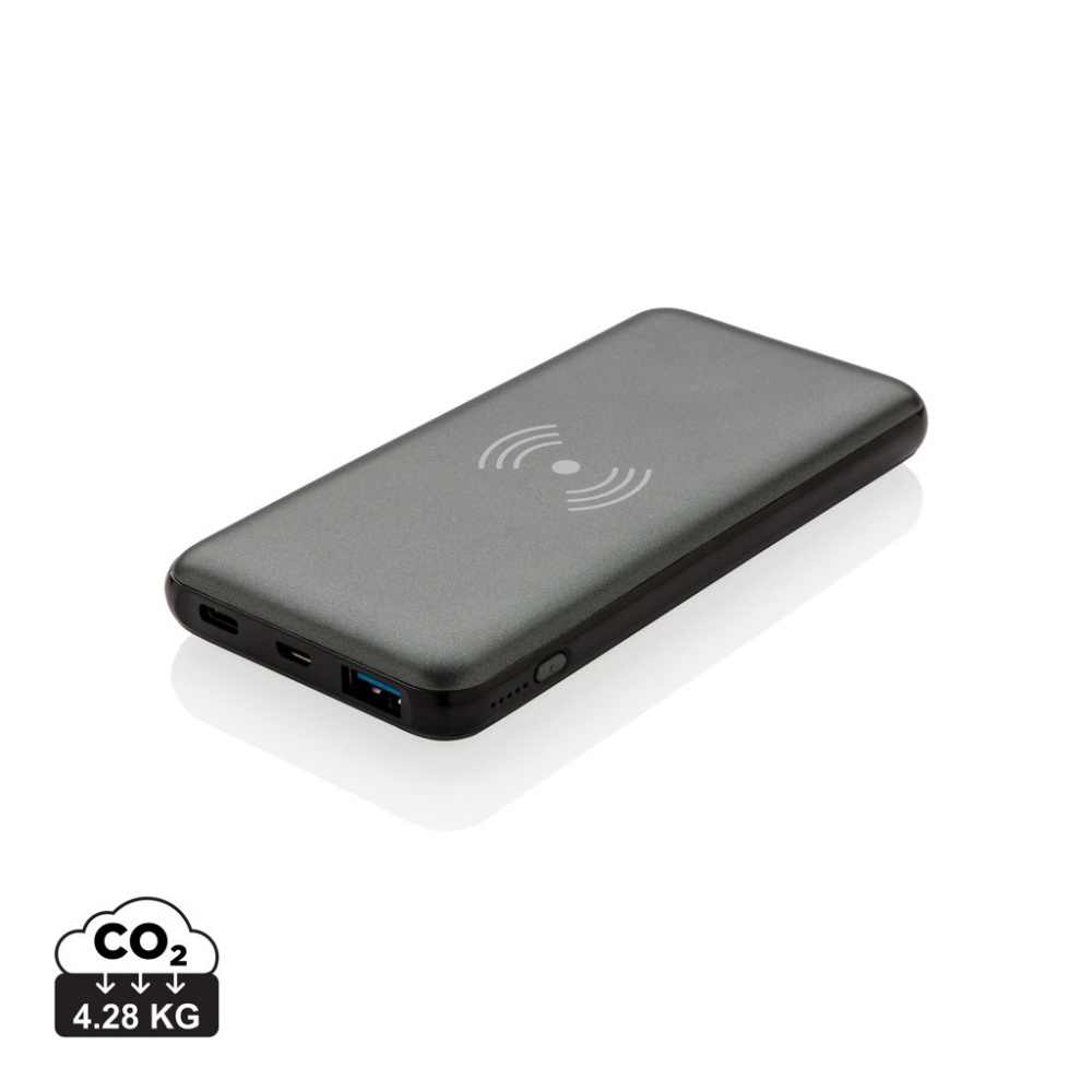 Logo trade ärikingi pilt: 10 000 mAh kiirlaadimine 10 W juhtmeta akupank