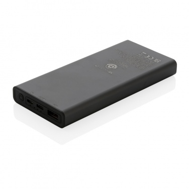 Logotrade reklaamtooted pilt: Terra RCS taaskasutatud 18 W alumiiniumist akupank 10 000 mAh