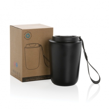 Logotrade firmakingitused pilt: Cuppa RCS terasest vaakum termoskruus koos randmepaelaga