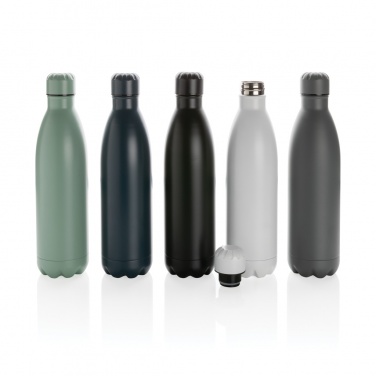 Logotrade firmakingituse foto: Ühevärviline roostevabast terasest vaakumpudel 750ml