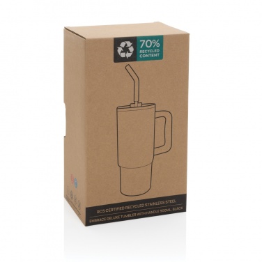 Logotrade ärikingitused pilt: Embrace deluxe roostevabast terasest termoskruus, 900 ml