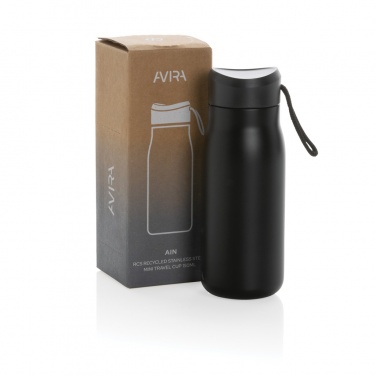Logo trade reklaamkingituse pilt: Avira Ain RCS Re-steel 150ML mini reisipudel