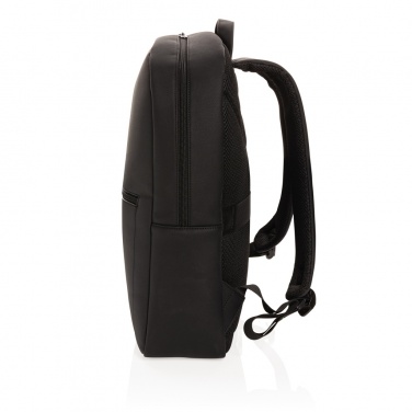 Logotrade reklaamkingi foto: Swiss Peak deluxe PU sülearvuti seljakott PVC-vaba