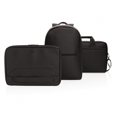 Logotrade ärikingitused pilt: Swiss Peak deluxe PU sülearvuti seljakott PVC-vaba