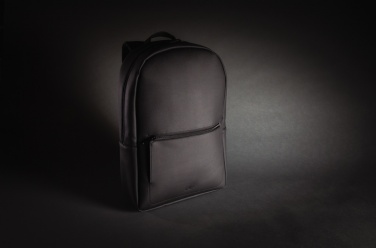 Logotrade reklaamkingi foto: Swiss Peak deluxe PU sülearvuti seljakott PVC-vaba