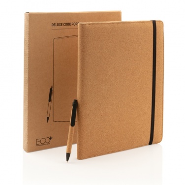 Logotrade reklaamkingitused pilt: Deluxe korgist portfolio A4 koos pliiatsiga