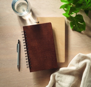 Logo trade ärikingi pilt: A5 kasepuidust märkmik GROWBOOK™