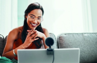 Logotrade reklaamkingituse foto: 1080P HD veebikaamera ja helina tuli