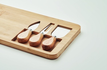 Logotrade ärikingitused pilt: Bamboo Cheese lauakomplekt Leipzig