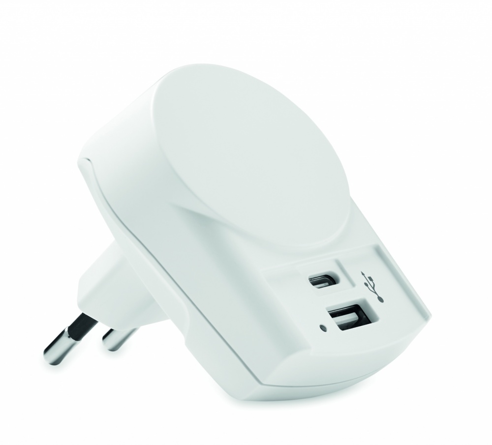 Logotrade ärikingituse foto: Skross Euro USB laadija (AC)