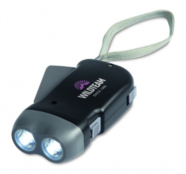 Logotrade firmakingituse foto: 2 LED-dünamo taskulamp