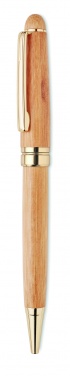 Logo trade meened foto: Bambusest keeratava mehhanismiga pastapliiats karbis