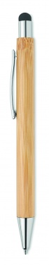 Logotrade firmakingituse foto: Bambusest pastapliiats sinise tindiga