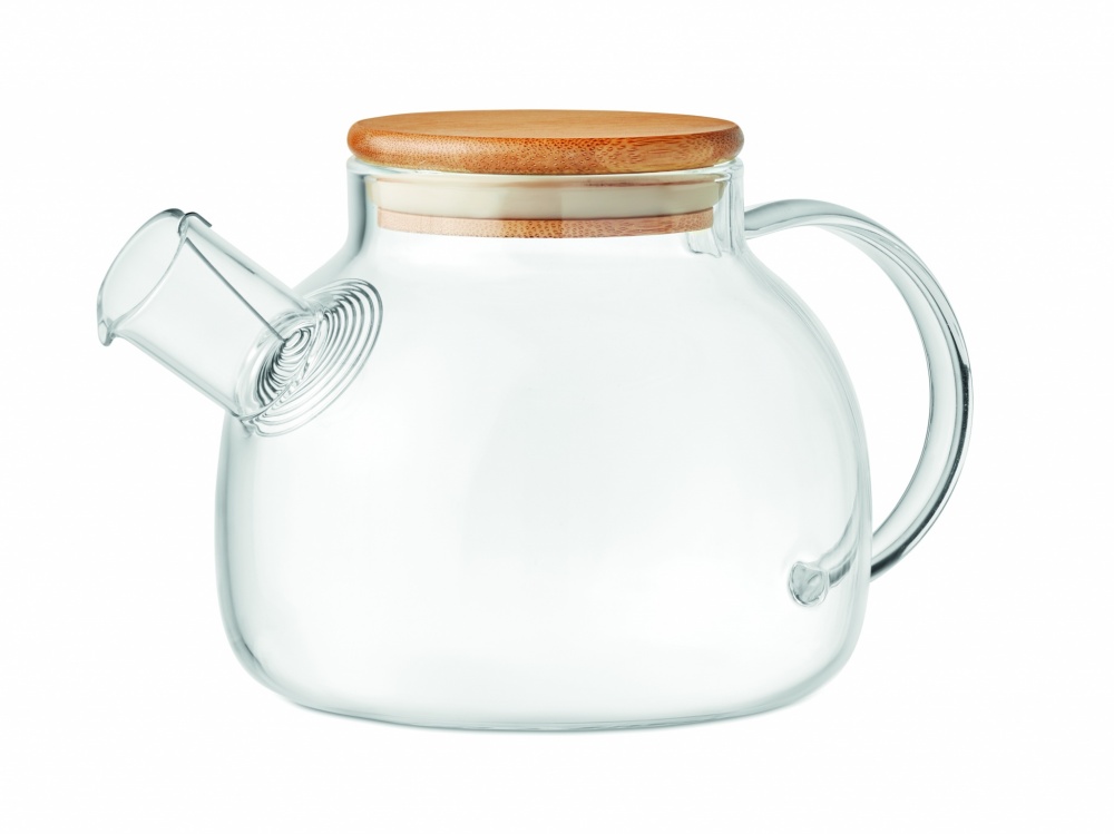 Logo trade reklaamkingituse pilt: Teekann borosilikaatklaas 850ml