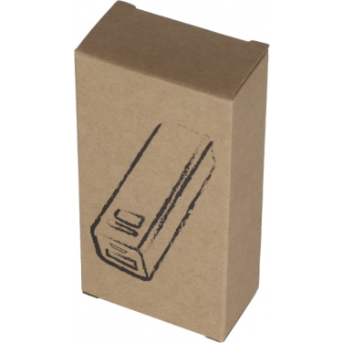 Logotrade reklaamkingitused pilt: Metallist akupank PORT HOPE 2200mAh