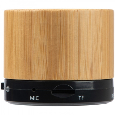 Logo trade meened foto: Bambusest bluetooth kõlar FLEEDWOOD