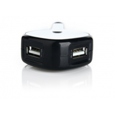 Logotrade reklaamkingitused pilt: Kahekordne USB autolaadija