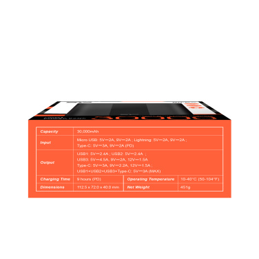 Logo trade reklaamkingitused foto: Akupank SILICON POWER QX55 30000 MAH