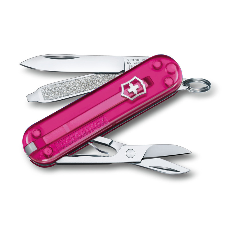 Logo trade reklaamkingitused foto: Taskunuga Classic SD läbipaistev Victorinox