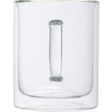 Logo trade reklaamtoote pilt: Topeltseinaga tass CARACAS 350 ml