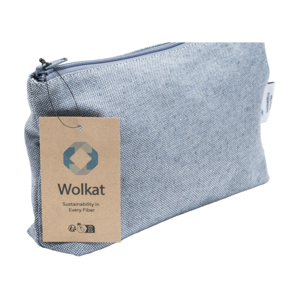 Logo trade reklaamkingituse pilt: Wolkat Safi taaskasutatud tekstiilist kosmeetikakott