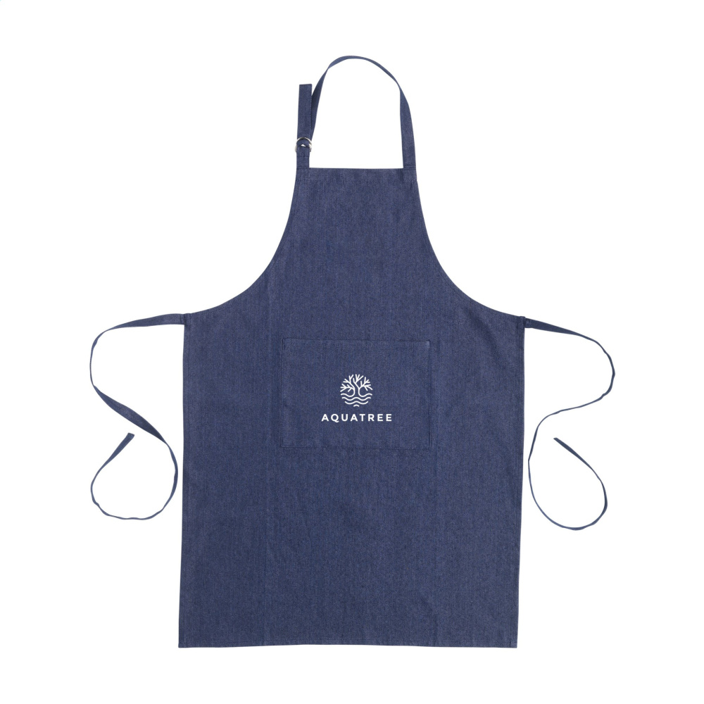 Logo trade ärikingituse pilt: Põll GRS taaskasutatud denim (220 g/m²)