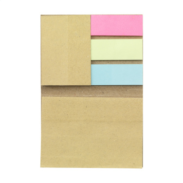 Logo trade ärikingi pilt: Piimakarbis taaskasutatud StickyMemo paberist memopad