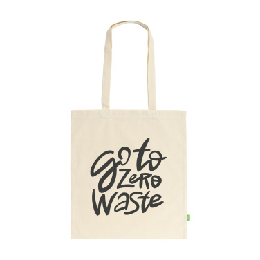 Logo trade reklaamtooted foto: Orgaanilisest puuvillast GOTS Shopper kott (140 g/m²).