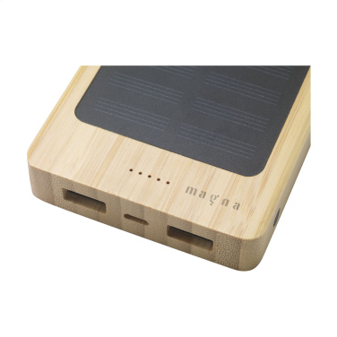 Logo trade firmakingituse pilt: Solar Powerbank 8000+ juhtmevaba laadija