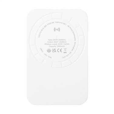Logo trade reklaamtoote pilt: Force Magnetic RCS taaskasutatud juhtmevaba akupank 5000