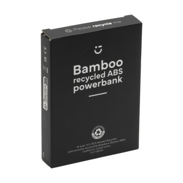 Logotrade firmakingid pilt: Boru Bamboo RCS taaskasutatud ABS Powerbanki juhtmeta laadija
