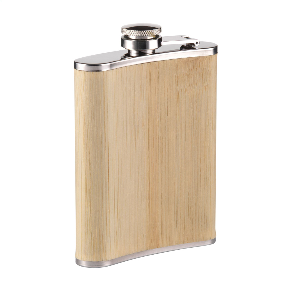 Logotrade firmakingid pilt: Hipflask Bamboo 200 ml joogipudel