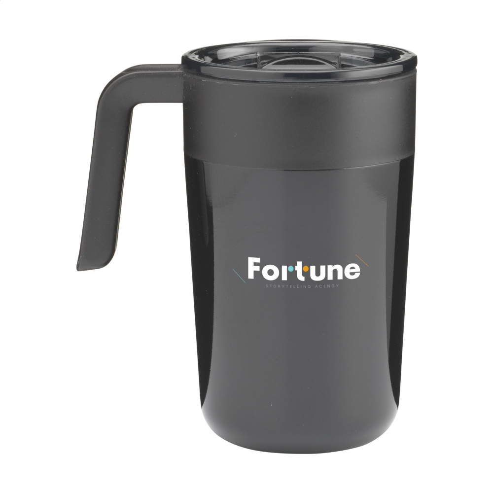 Logo trade reklaamtooted foto: Fika RCS Recycled Steel Cup 400 ml termotass