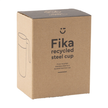 Logo trade reklaamkingi pilt: Fika RCS Recycled Steel Cup 400 ml termotass