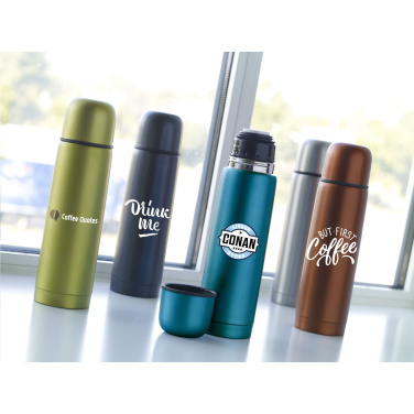 Logotrade ärikingitused pilt: Frosted Bottle RCS Recycled Steel 500 ml termopudel