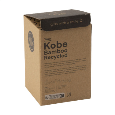 Logo trade firmakingitused foto: Kobe Bamboo RCS Recycled Steel 350 ml kohvitass