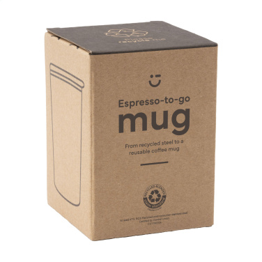 Logotrade meened pilt: Espresso-to-Go kruus RCS taaskasutatud terasest 170 ml