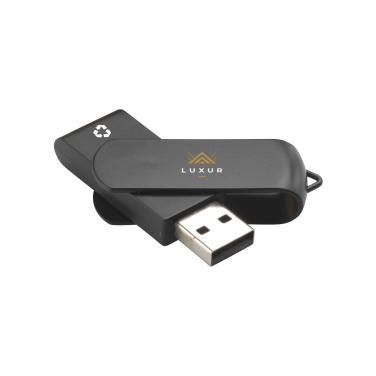 Logotrade meened pilt: USB Twist Recycle 64 GB