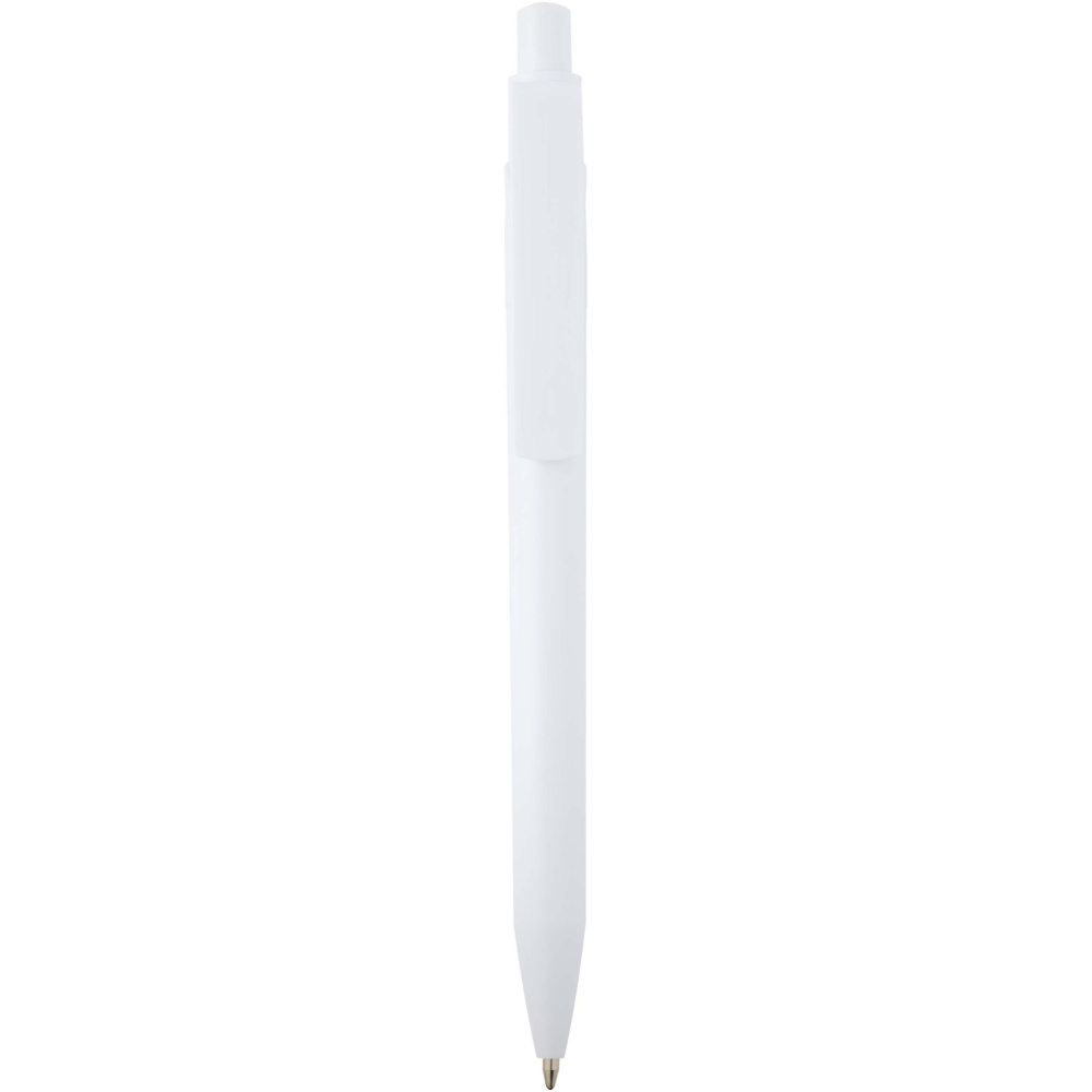 Logo trade reklaamkingituse pilt: Unica taaskasutatud plastist pastapliiats (must tint)