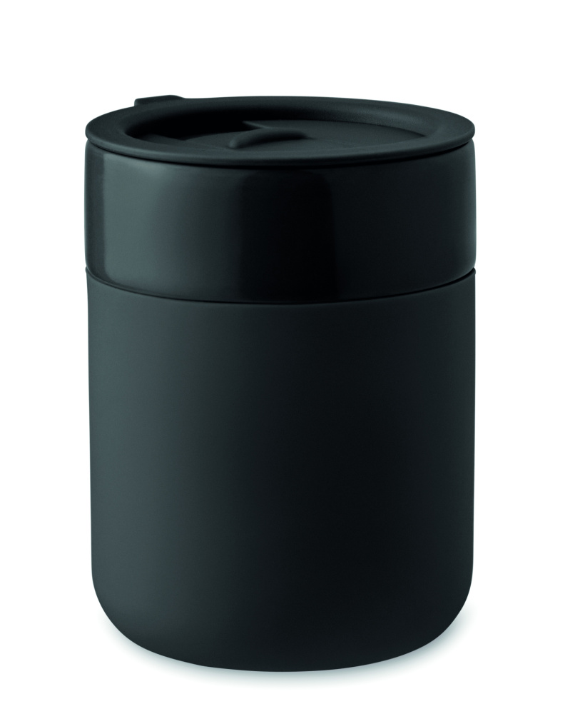 Logo trade firmakingi pilt: QERAM keraamiline termoskruus 330 ml